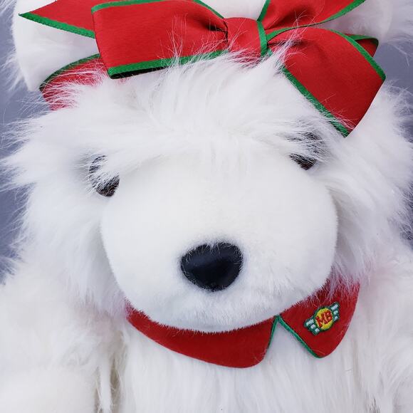 Vintage Miss Santa Bear 1987 Plush Stuffed Animal Dayton Hudson Christmas NWT - Picture 6 of 8